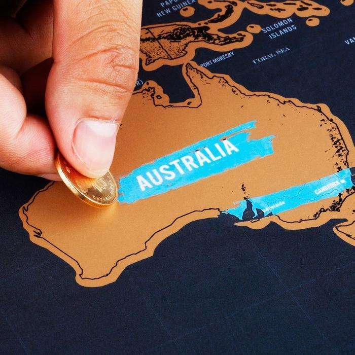 Scratch Map Deluxe Edition