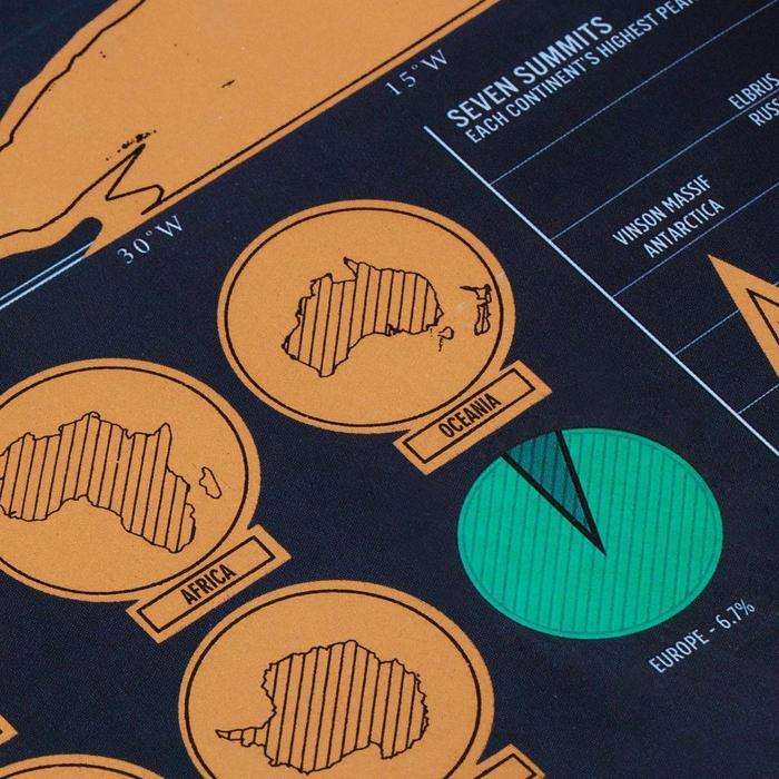 Scratch Map Deluxe Edition