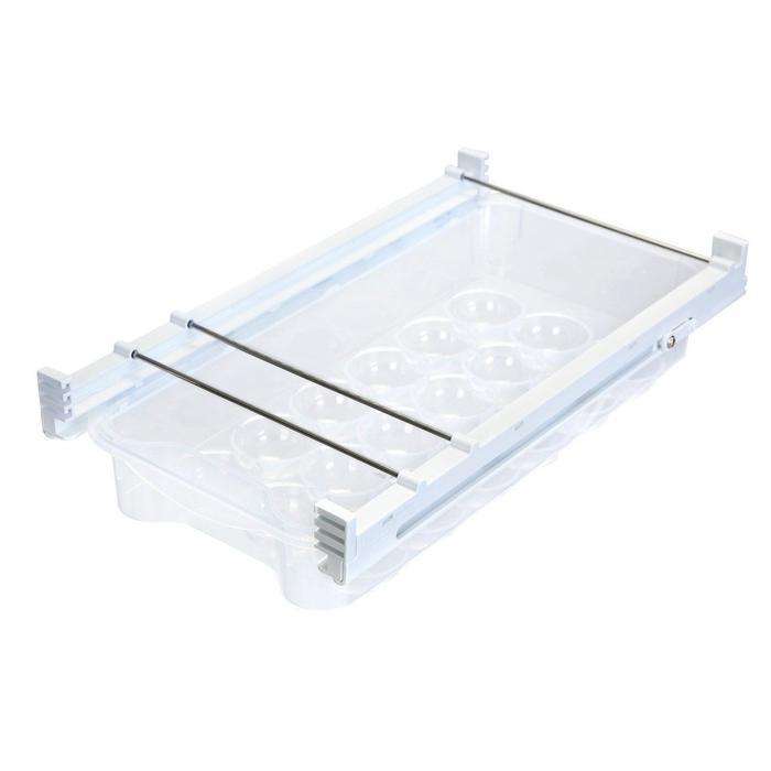 Smart Design Refrigerator Pull Out Egg Drawer