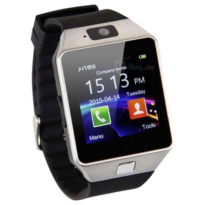 Smart Phone Watch with Sim Card Function - Black