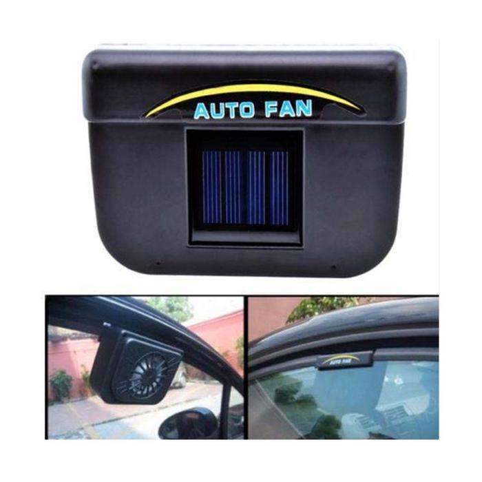 Solar Powered Auto Fan Car Vent