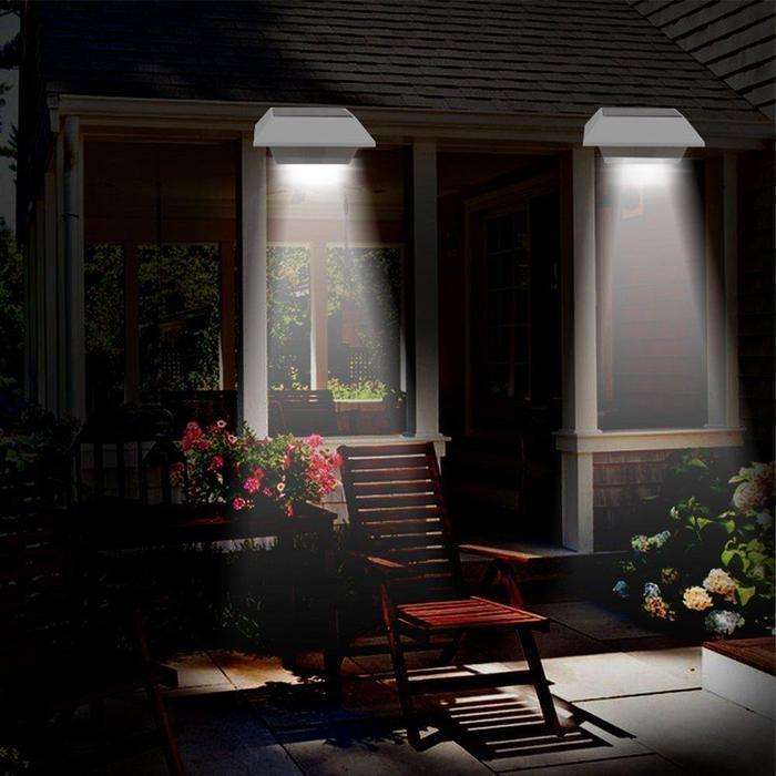 Solar Sensor Gutter Light