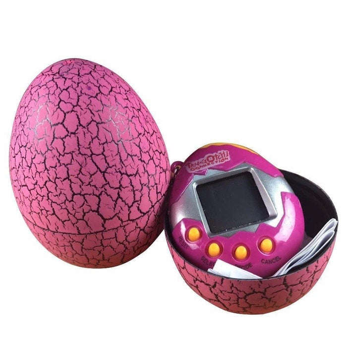 Tamagotchi Electronic Pet With Dinosaur Egg - Pink