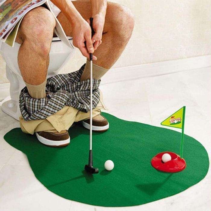Toilet Time Golf Game
