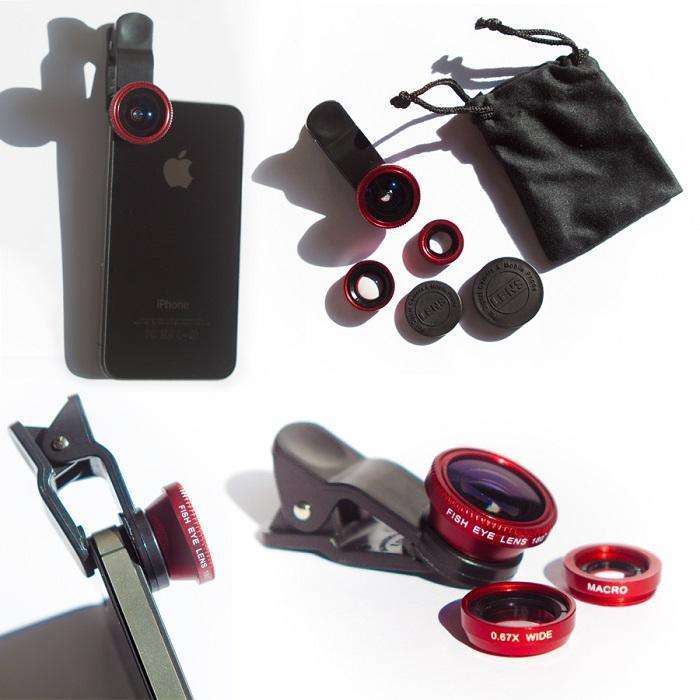 Universal Clip Lens - Red