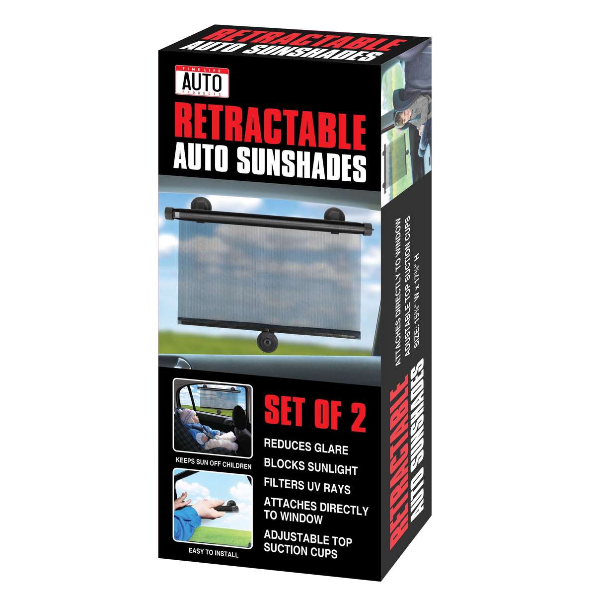 Retractable Auto Sunshades