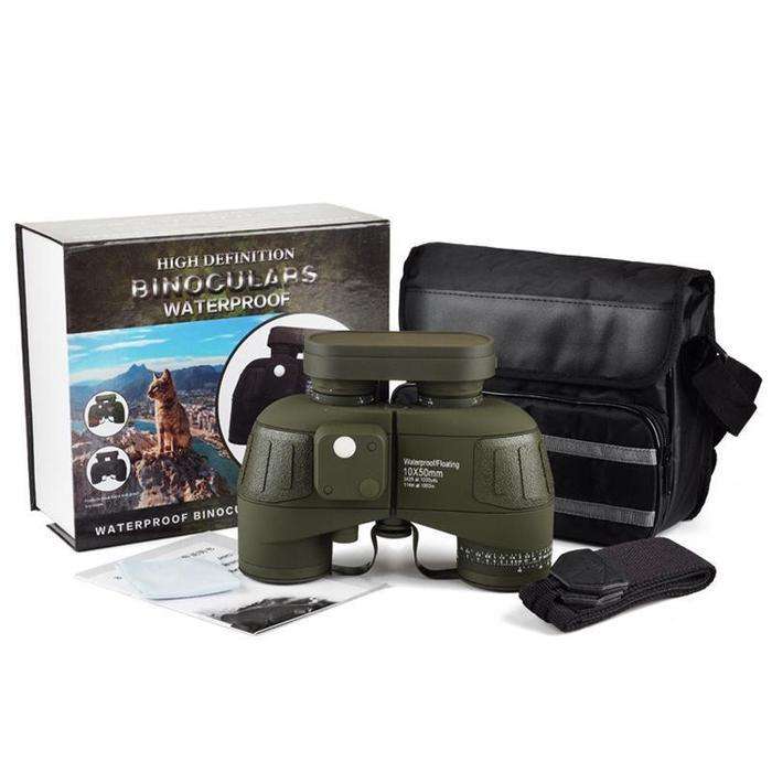 Waterproof High Definition Binoculars With Compass