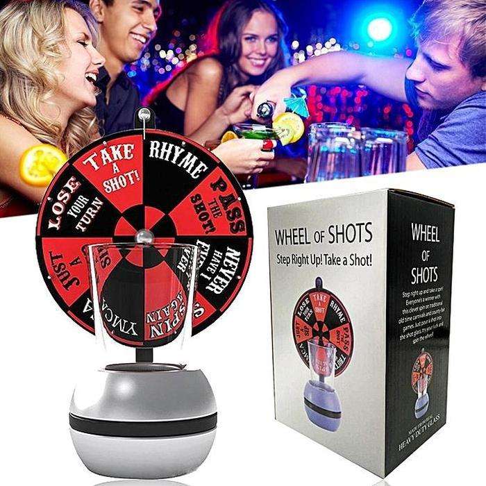 Wheel of Shots Drinking Game