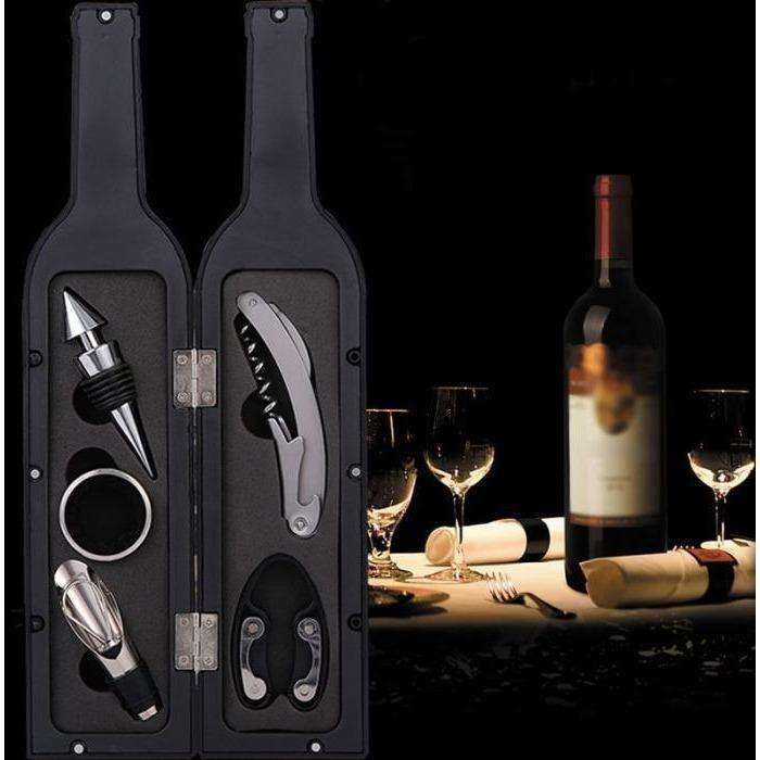 Wine Bottle Shaped Tool Set - Large