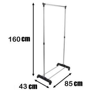 Stain Steel Single pole rail for clothes