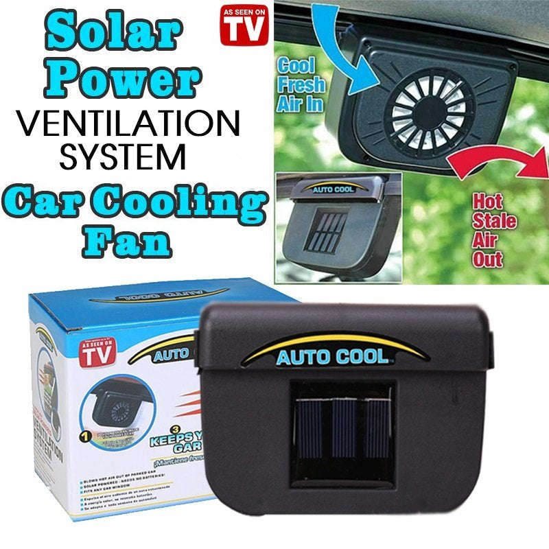 solar cooler fan