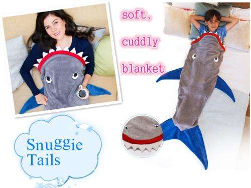 Snuggie Tails shark Blanket