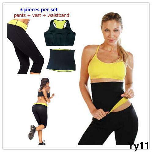 3 Piece Hot Shapers Neoprene Slimming Set