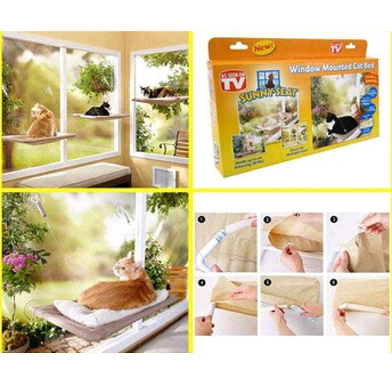 Sunny Seat Mounted Cat Bed