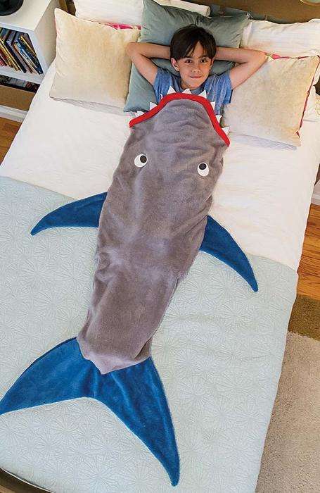 Snuggie Tails shark Blanket