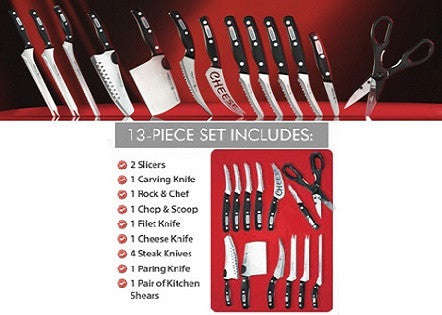 Miracle knife 13 Piece Knife Set
