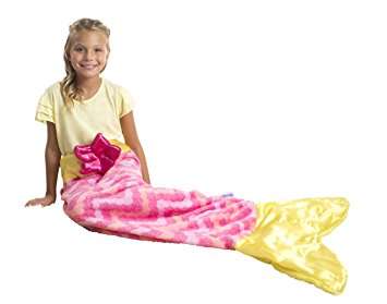 Snuggie Tails Mermaid Blanket For Kids