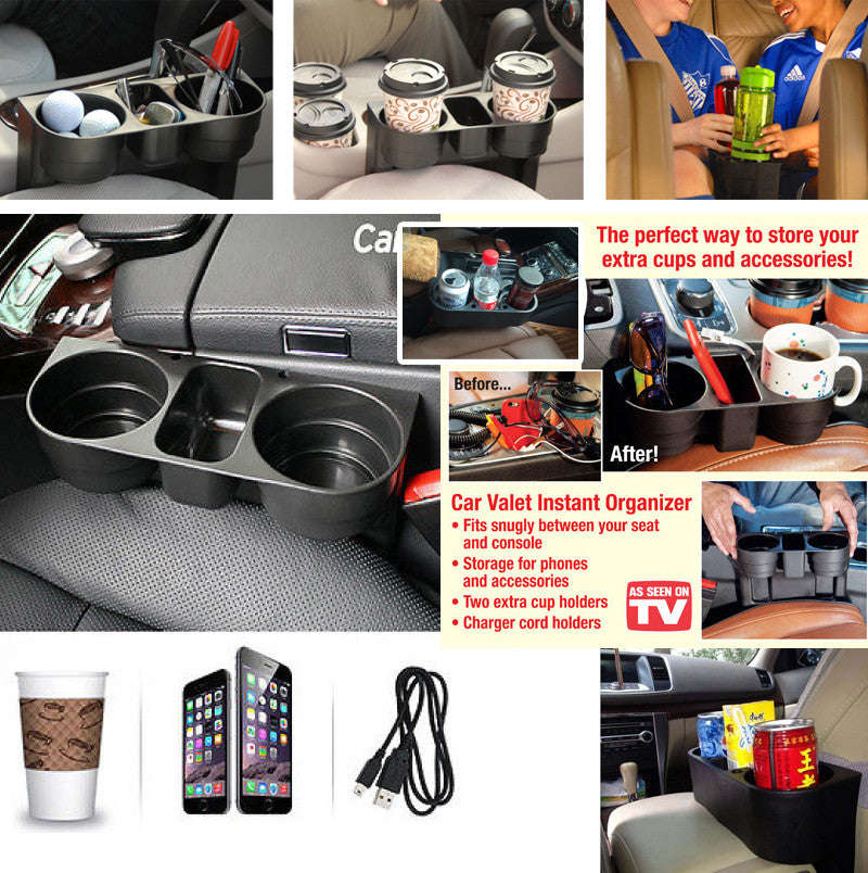 Instant Car Organizer The Perfect Way to Store Your Extra Cups and Accessories