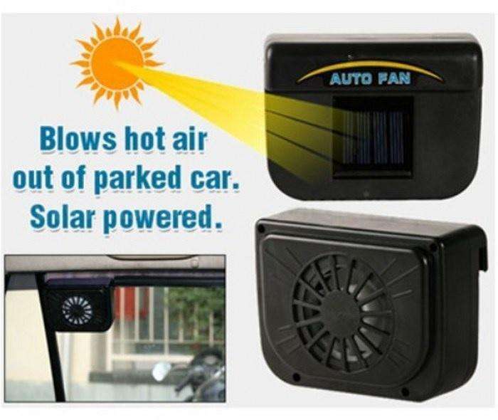 solar cooler fan