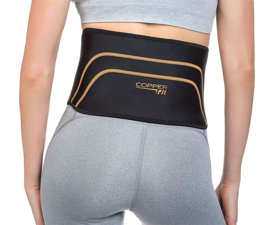 Copper Fit Back Pro Compression Lower Back Lumbar Support Belt