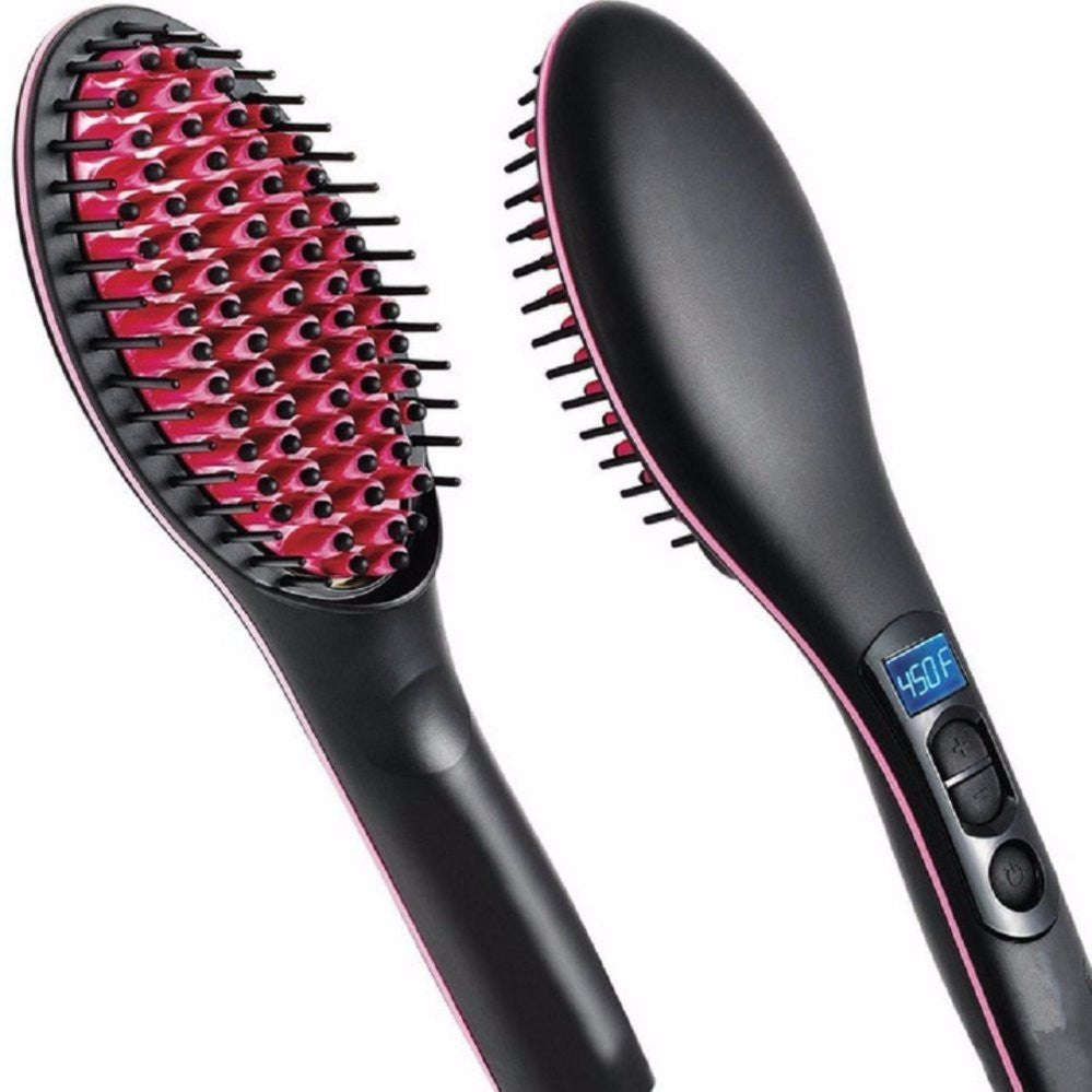 Straight Artifact LCD Hair Straightening Brush