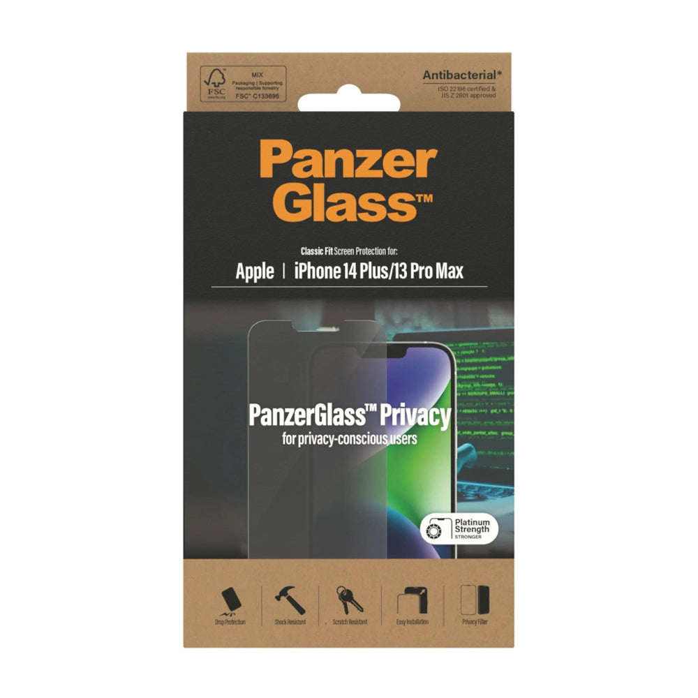 PanzerGlass® Privacy Screen Protector Apple iPhone 14 Plus / 13 Pro Max