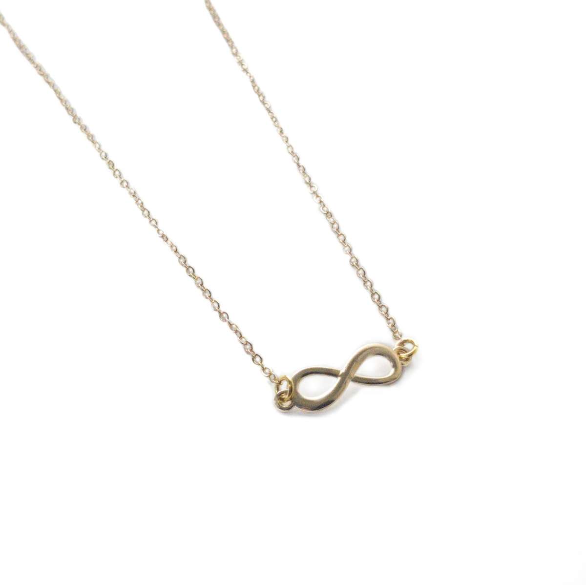 Gold Infinity Chain Necklace