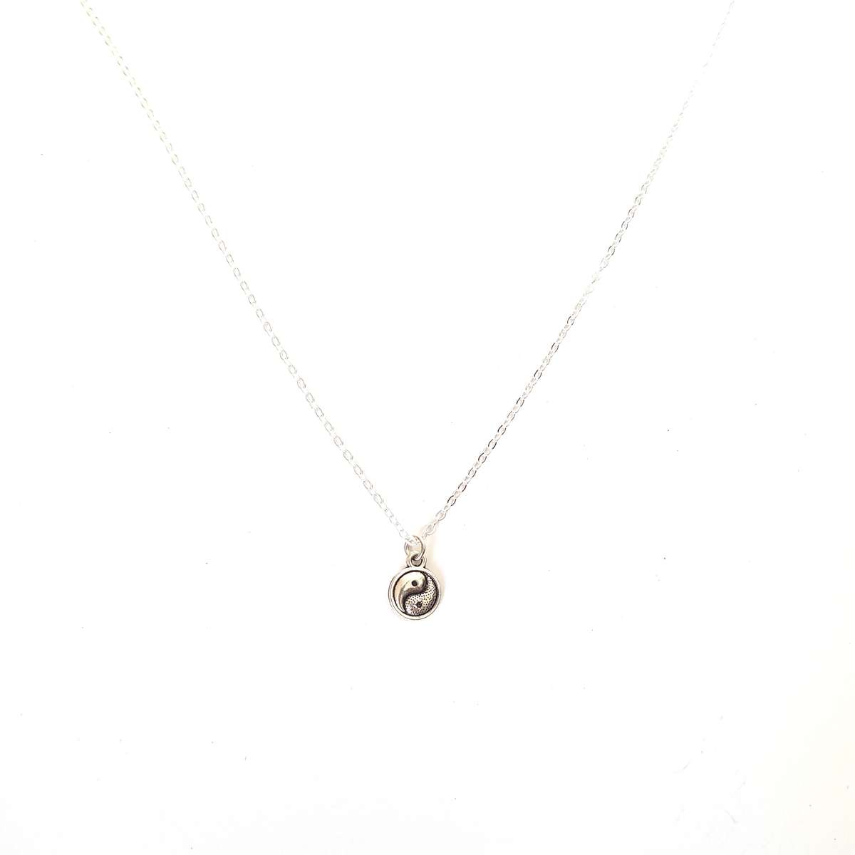 Dainty Yin Yang Charm Chain Necklace
