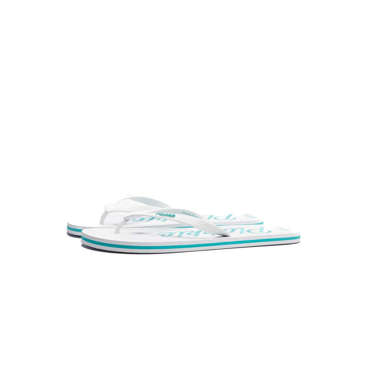 Plakkie Port Saint Johns (White and Mint) - 14