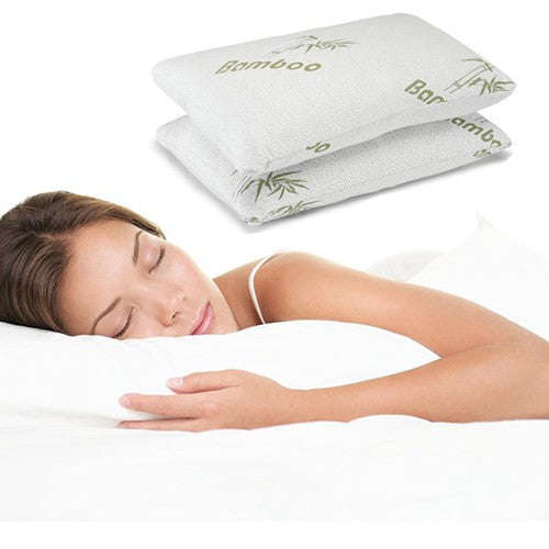 Remedy Health Bamboo Memory Foam Pillows (Single)