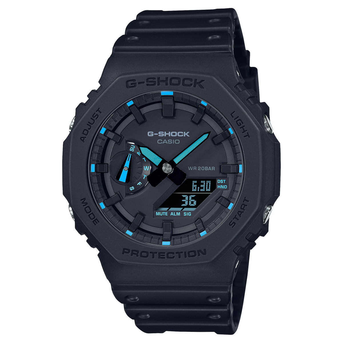 CASIO GA-2100 G-SHOCK Carbon Core Analog Digital