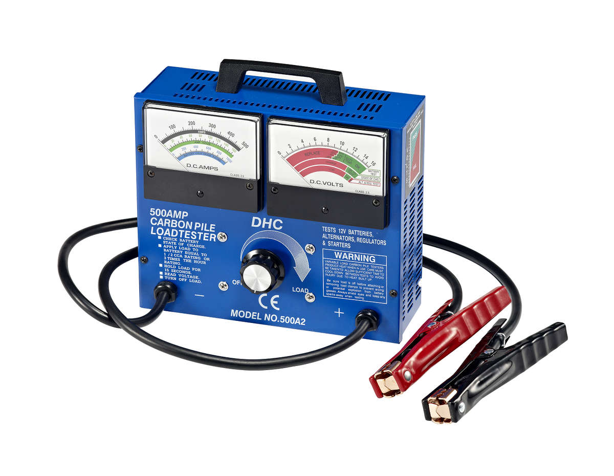 Automotive Car Battery Load Tester Carbon Pile, DHC 500A2