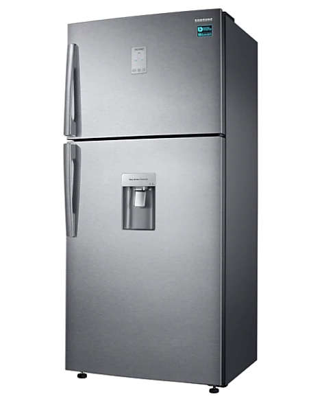 SAMSUNG 499L FRIDGE TOP FREEZER WITH WATER DISPENSER TWIN COOLING PLUS RT50K6531SL
