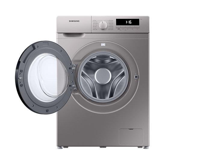 SAMSUNG 7KG FRONT LOADER WASHING MACHINE SILVER - WW70T3010BS