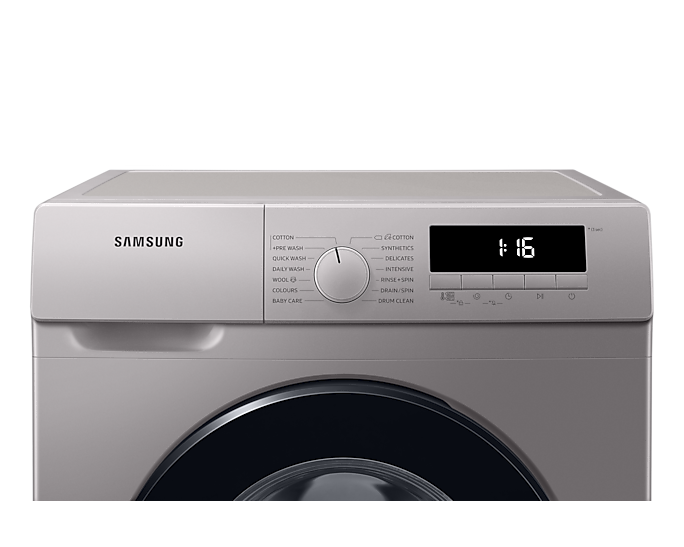 SAMSUNG 7KG FRONT LOADER WASHING MACHINE SILVER - WW70T3010BS