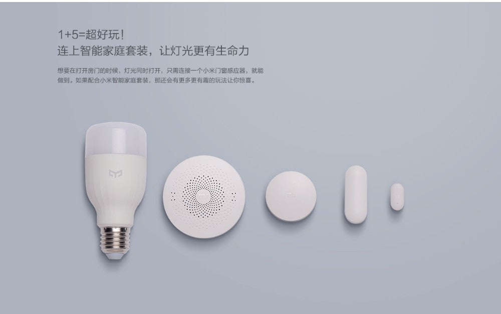 100% Original Xiaomi Yeelight LED Smart Bulb