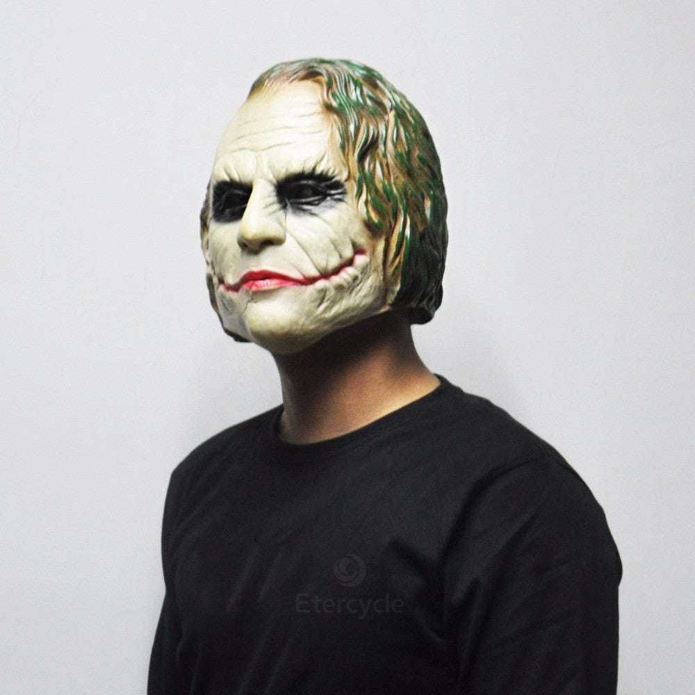 Joker Mask Batman Clown Costume Cosplay Movie Adult Party Masquerade Rubber Latex Masks for Hallo...
