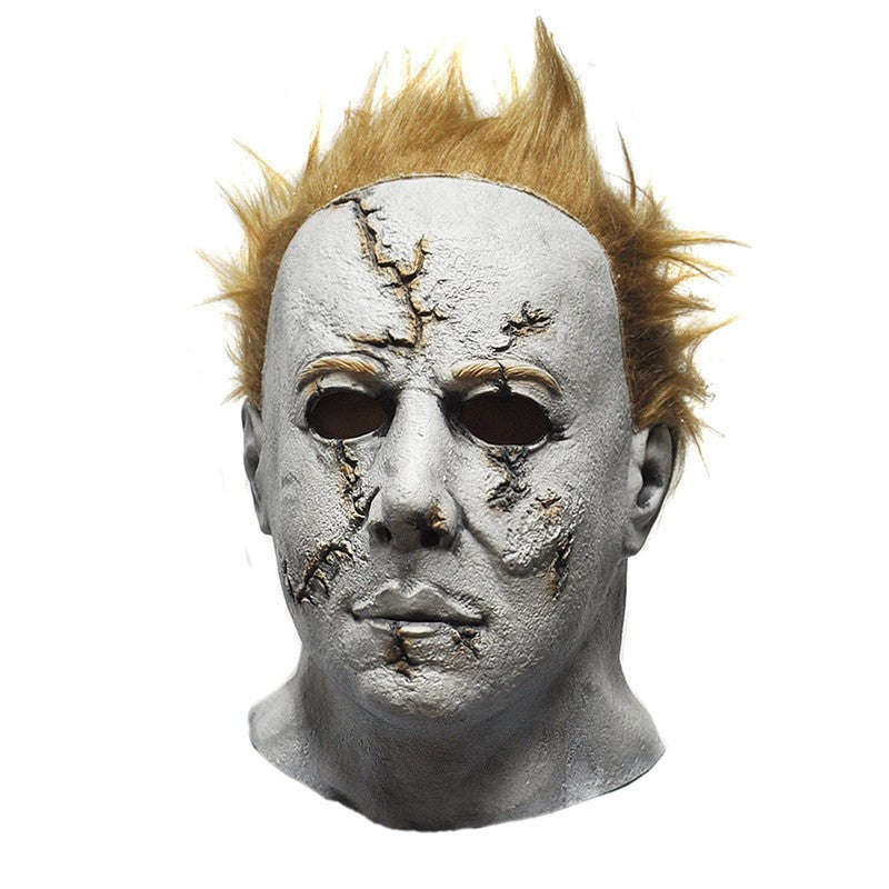 Scary MichaelMyers Mask Horror Movie Halloween Cosplay Adult Latex Party Mask - Tear