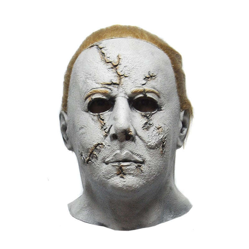 Scary MichaelMyers Mask Horror Movie Halloween Cosplay Adult Latex Party Mask - Tear