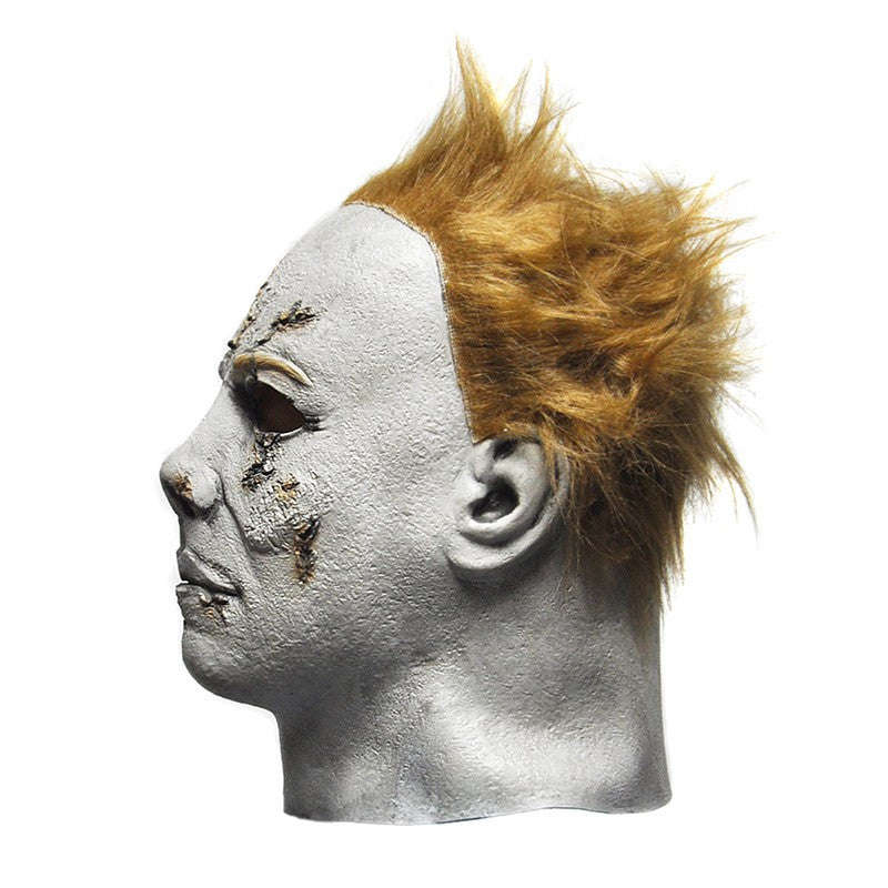 Scary MichaelMyers Mask Horror Movie Halloween Cosplay Adult Latex Party Mask - Tear