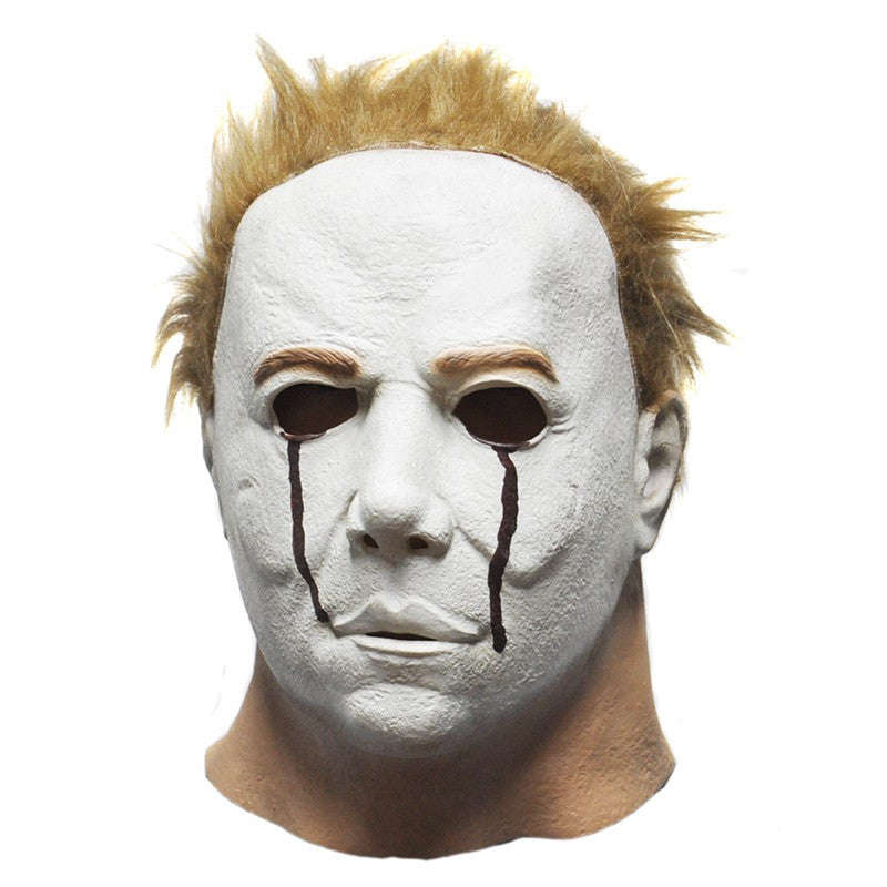 Scary MichaelMyers Mask Horror Movie Halloween Cosplay Adult Latex Party Mask - Tear