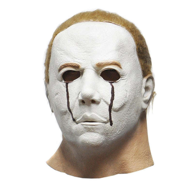 Scary MichaelMyers Mask Horror Movie Halloween Cosplay Adult Latex Party Mask - Tear