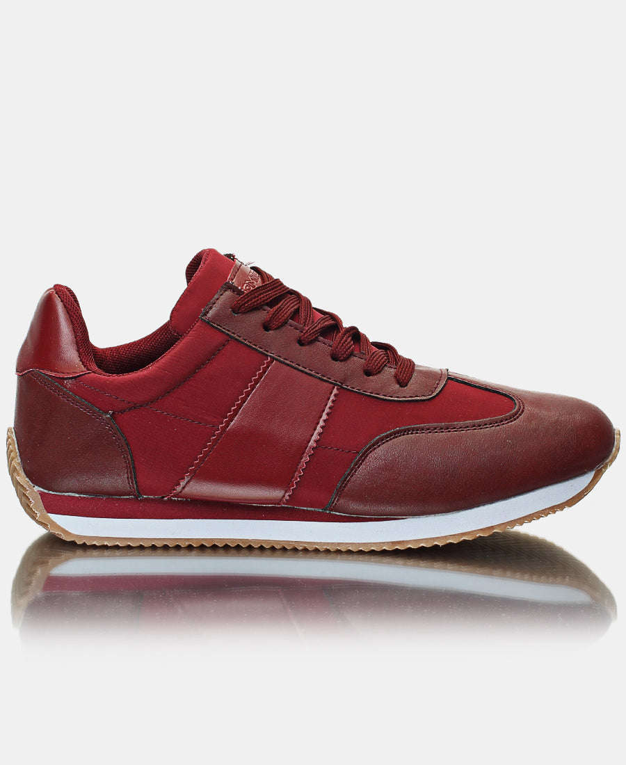 Men's Hugo Sneakers - Burgundy - Burgundy / UK 6