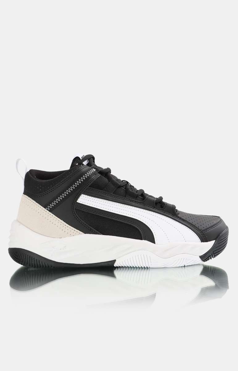 Mens Rebound Future Evo Core Sneakers - Black-White - Black-White / UK 8