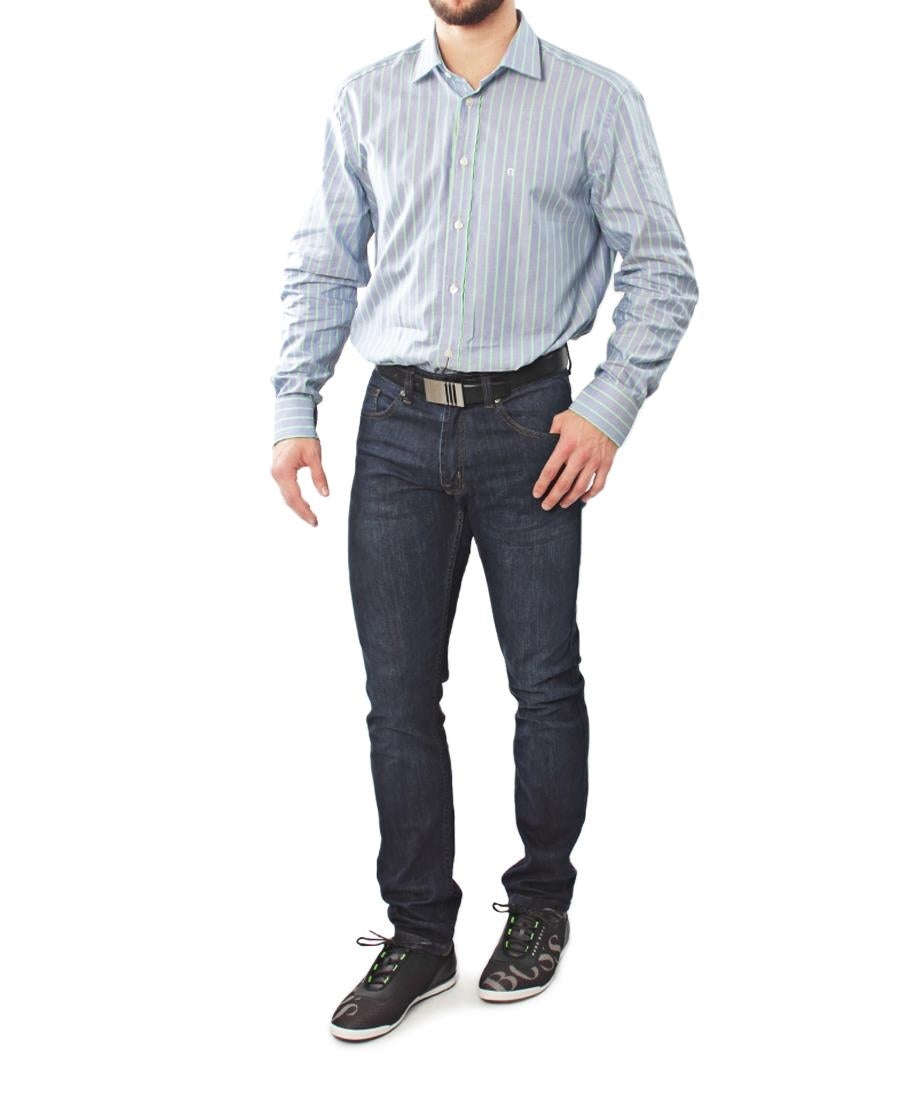 Shirt - Blue-Green - Blue-Green / M