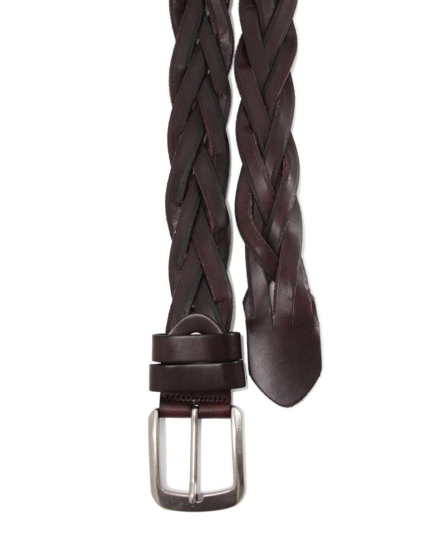 Genuine Leather Belt  - Choc - Choc / L