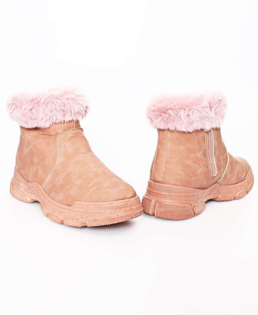 Fur Boots - Mink - Mink / UK 4