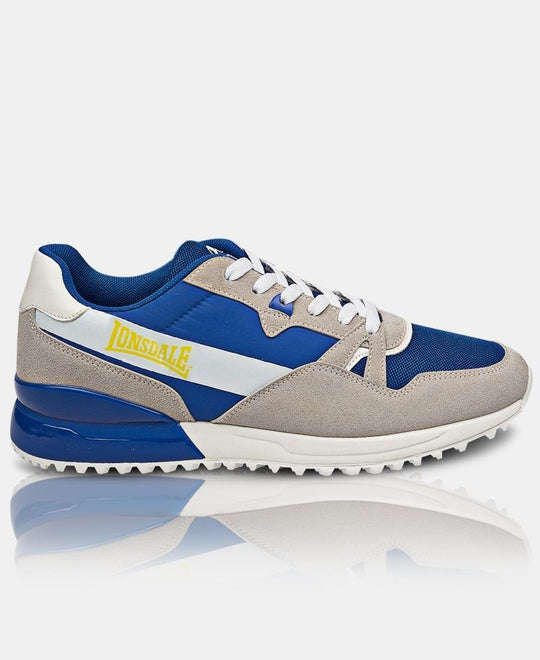 LONSDALE LONDON MEN'S DELUXE SNEAKERS - GREY