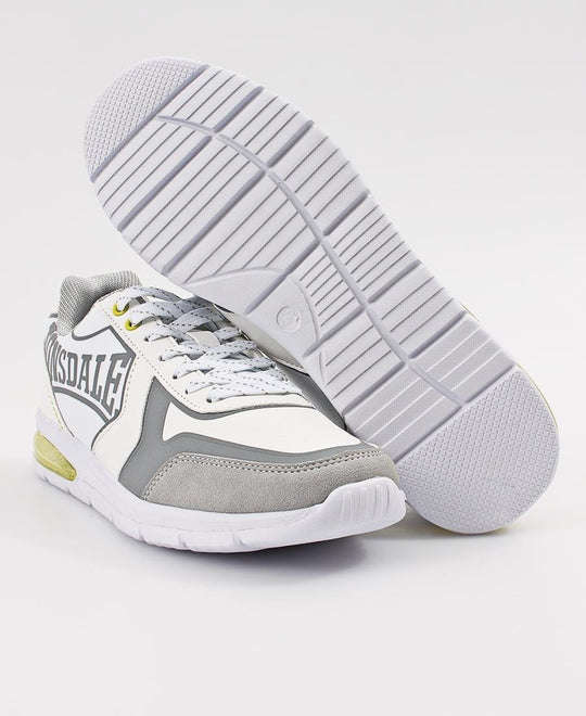 LONSDALE MEN`S SIGNATURE SNEAKERS - WHITE