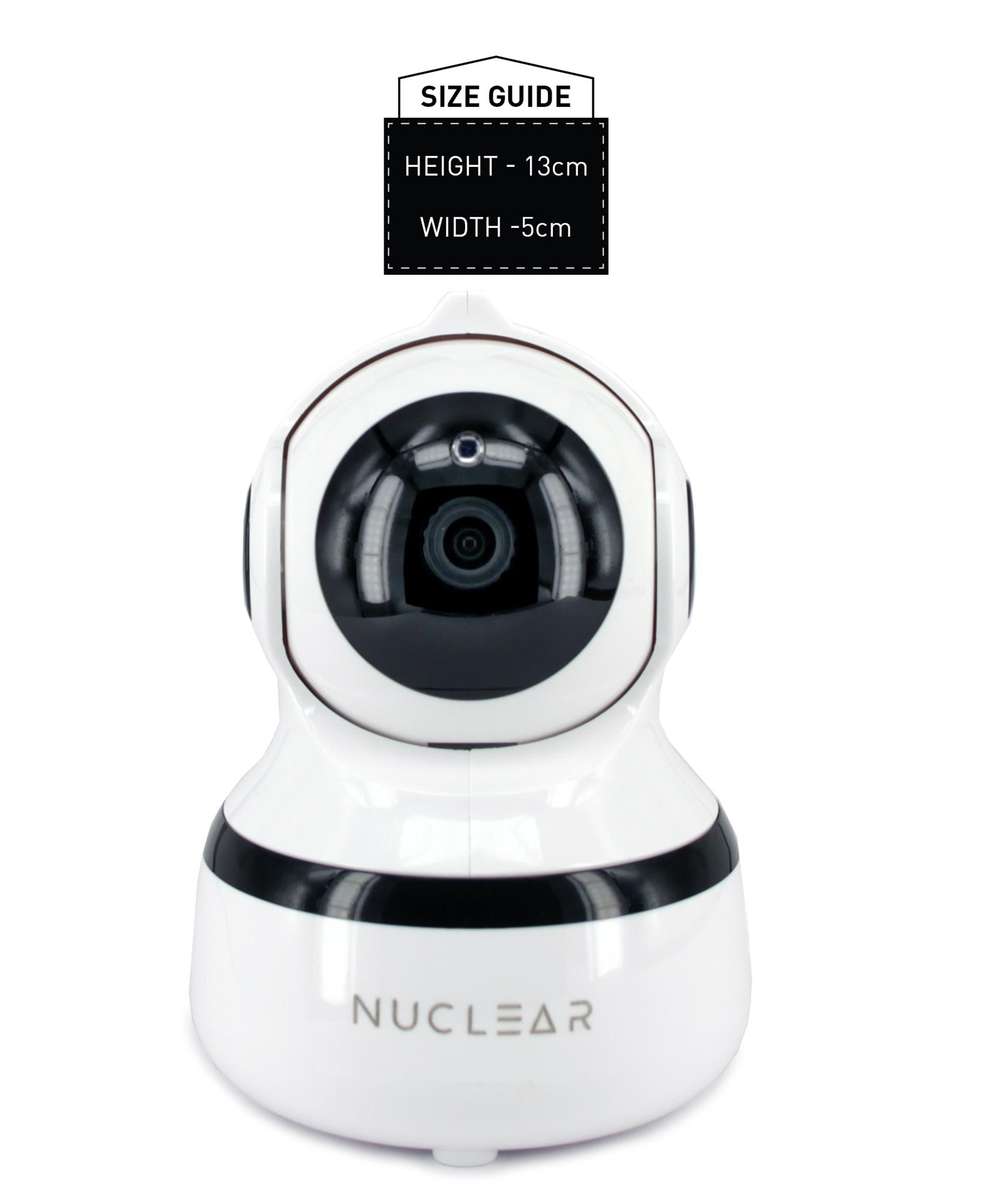 2MP Smart Wifi Baby Camera - White - White / One Size